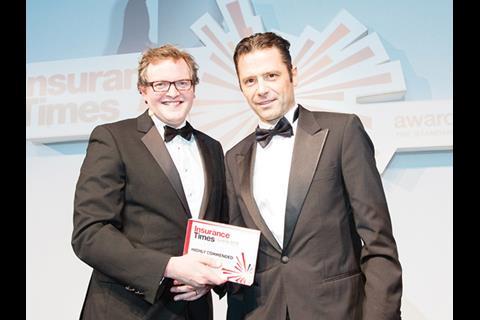 IT Awards 2012, Insurer Innovation of the Year, Highly Commended, Zurich